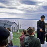 Paul Nevin Gaspe Canada Travel Photo Old Cod Fisherman's Cottage celebration